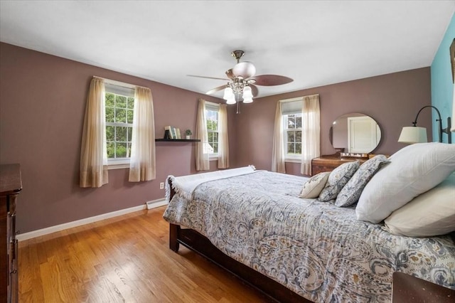 7 Scenic Dr, Wilbraham, MA 01095 - bedroom featuring wood finished floors and a ceiling fan