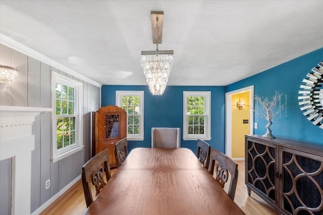 7 Scenic Dr, Wilbraham, MA 01095 - dining area featuring a chandelier and light wood-style flooring