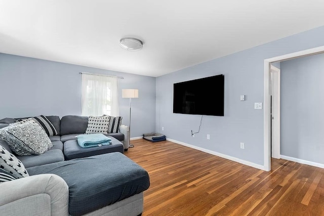 66 Barnum St, Taunton, MA 02780 - living room with wood finished floors