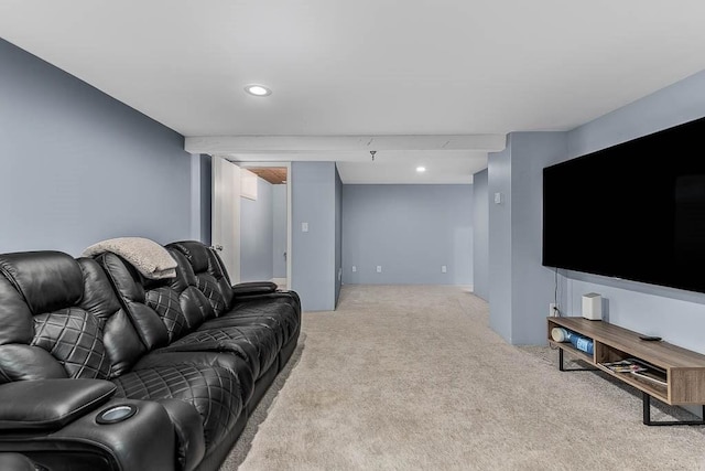 66 Barnum St, Taunton, MA 02780 - living room with carpet floors and recessed lighting