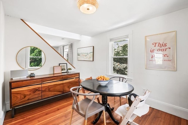 16 Desmond Ave, Manchester, MA 01944 - dining space with wood finished floors and baseboards