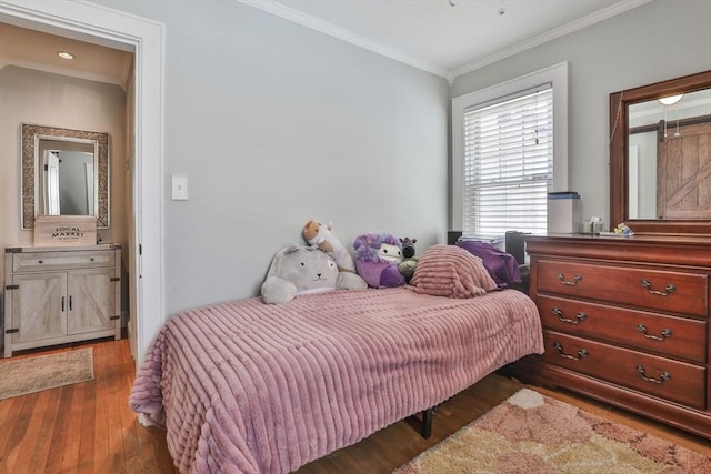 10 Hemenway St, Methuen, MA 01844 - bedroom with crown molding and hardwood / wood-style flooring