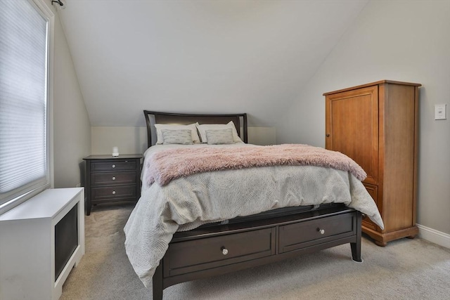 10 Hemenway St, Methuen, MA 01844 - bedroom featuring vaulted ceiling, light colored carpet, and baseboards
