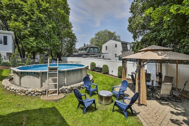 10 Hemenway St, Methuen, MA 01844 - view of swimming pool with a gazebo