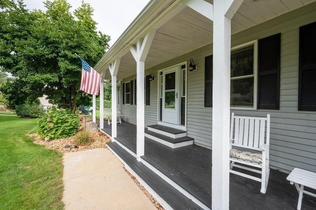10 Tobin Dr, Dudley, MA 01571 - covered porch featuring a yard