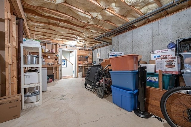 10 Tobin Dr, Dudley, MA 01571 - view of unfinished basement