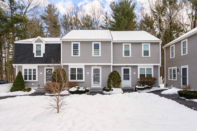 view of colonial inspired home