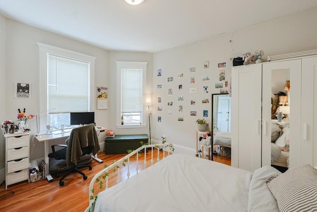 39 Chester St, Boston, MA 02134 - bedroom featuring wood finished floors and a desk
