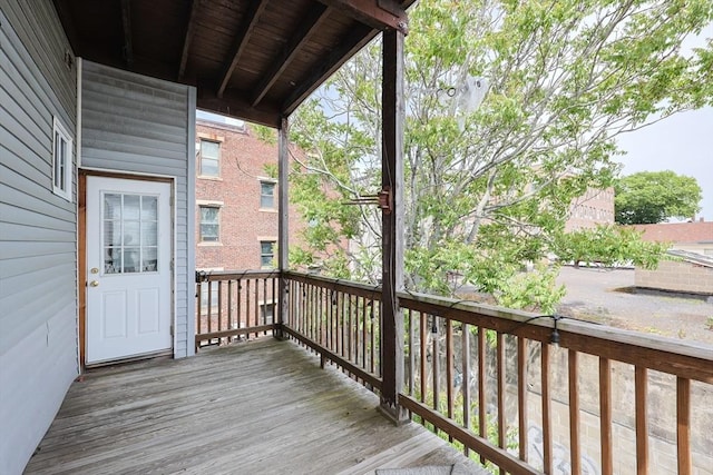 39 Chester St, Boston, MA 02134 - view of wooden deck