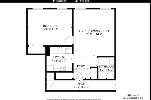 view of layout