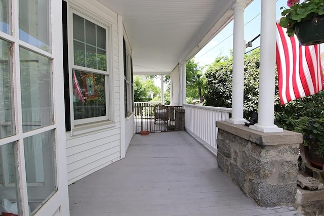 27 Summer St, Saugus, MA 01906 - view of covered porch