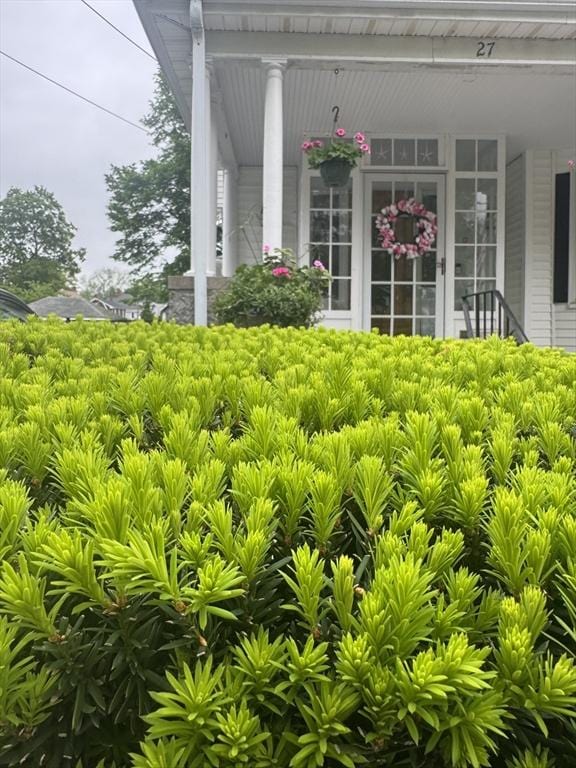 27 Summer St, Saugus, MA 01906 - property entrance featuring a porch