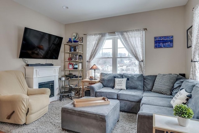 view of living room