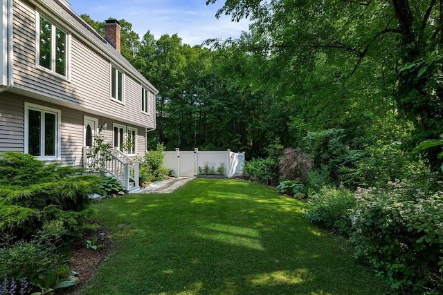 61 Northbridge Rd, Mendon, MA 01756 - view of yard with a gate