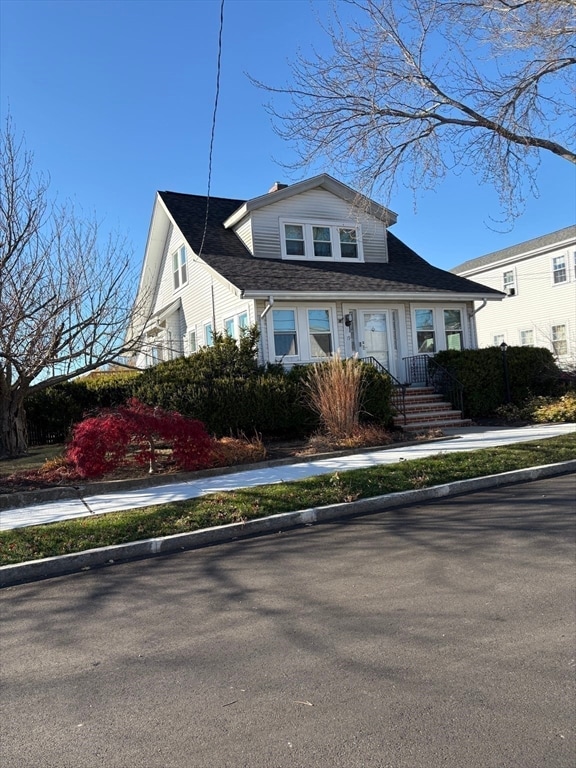 view of front of house with a porch