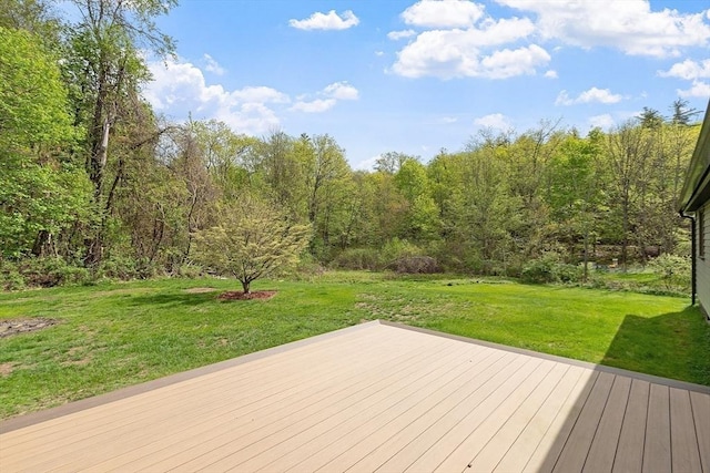 25 Williams Rd, Fitchburg, MA 01420 - wooden deck featuring a yard