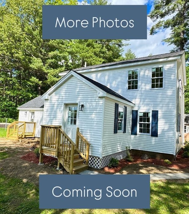 22 Mountain Brook Rd, Sturbridge, MA 01566 - view of back of house