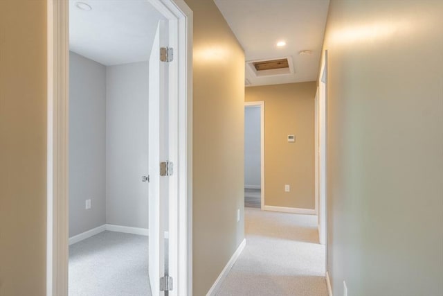22 Mountain Brook Rd, Sturbridge, MA 01566 - corridor with carpet, baseboards, and recessed lighting