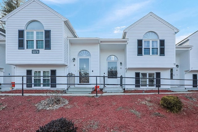 view of split foyer home