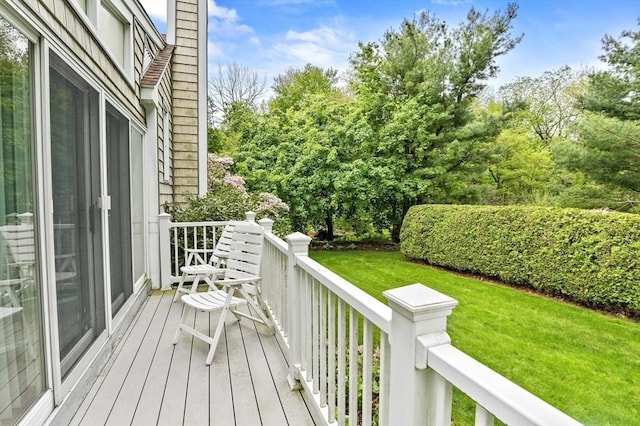 3 Tory Dr, Shrewsbury, MA 01545 - deck with a yard