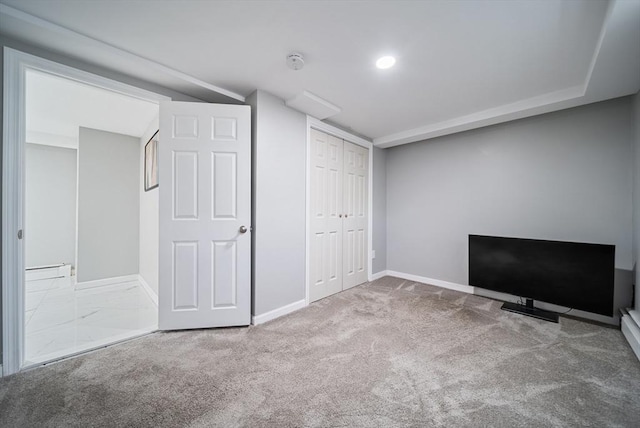 123 Walnut St, Saugus, MA 01906 - unfurnished bedroom featuring carpet flooring and a closet