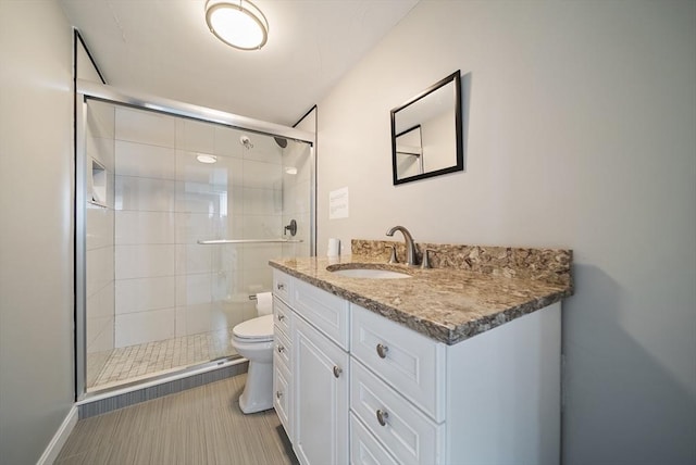 123 Walnut St, Saugus, MA 01906 - bathroom with a stall shower and vanity