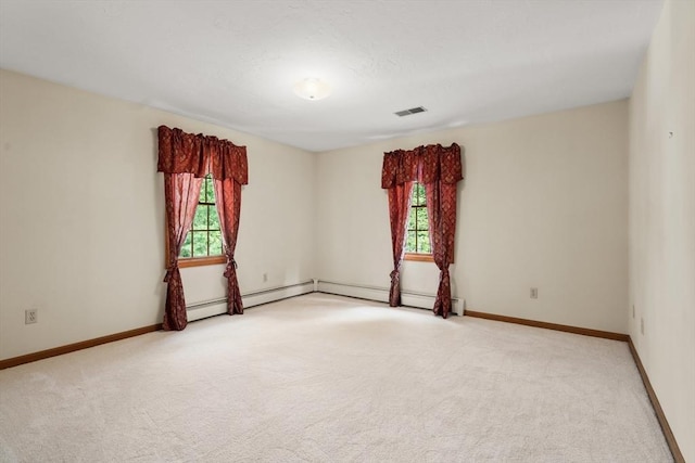 100 Avery Heights Dr, Holden, MA 01520 - carpeted spare room with healthy amount of natural light and a baseboard radiator