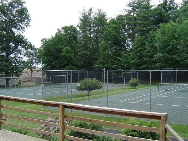 view of tennis court