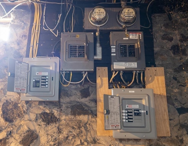 utilities with electric panel