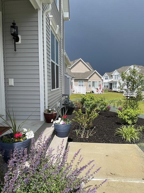 view of yard with a residential view