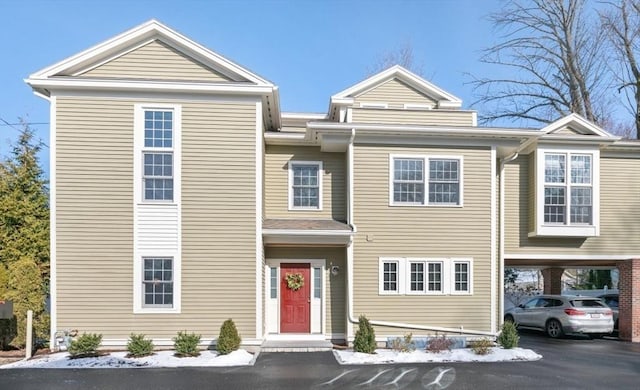 view of townhome / multi-family property