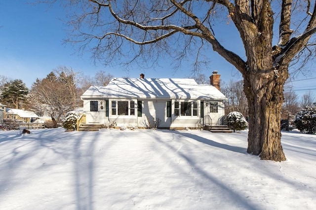 view of ranch-style house