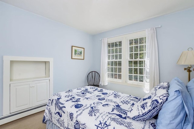 290 Cotuit Bay Dr, Barnstable, MA 02635 - carpeted bedroom featuring a baseboard radiator
