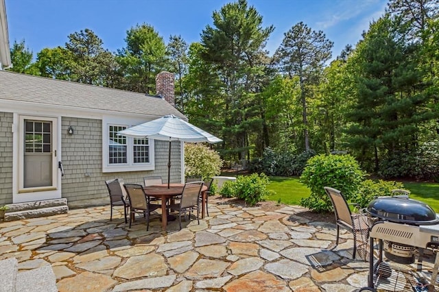 290 Cotuit Bay Dr, Barnstable, MA 02635 - view of patio with outdoor dining area