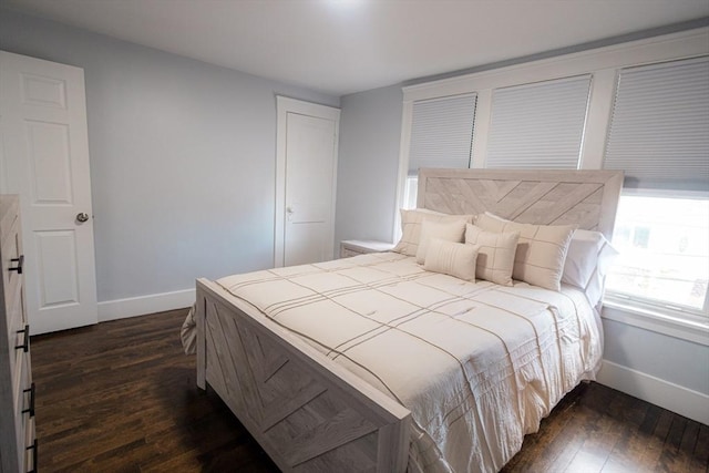 14 Fales St, Worcester, MA 01606 - bedroom featuring baseboards and dark wood-style flooring