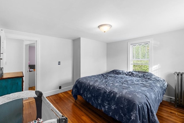 190 Winthrop St, Taunton, MA 02780 - bedroom with radiator and wood finished floors