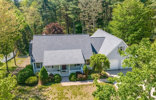 9 Lauren Ln, Southwick, MA 01077 - view from above of property