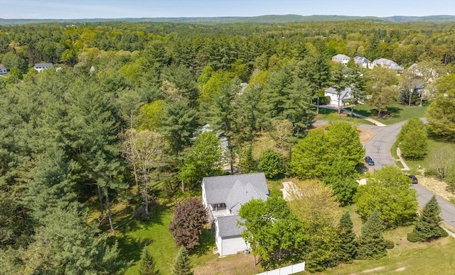 9 Lauren Ln, Southwick, MA 01077 - drone / aerial view of a forest
