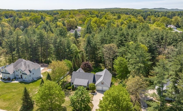 9 Lauren Ln, Southwick, MA 01077 - view of subject property featuring a heavily wooded area