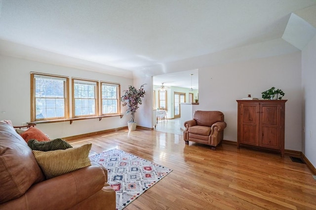 9 Lauren Ln, Southwick, MA 01077 - living room featuring light wood finished floors and baseboards