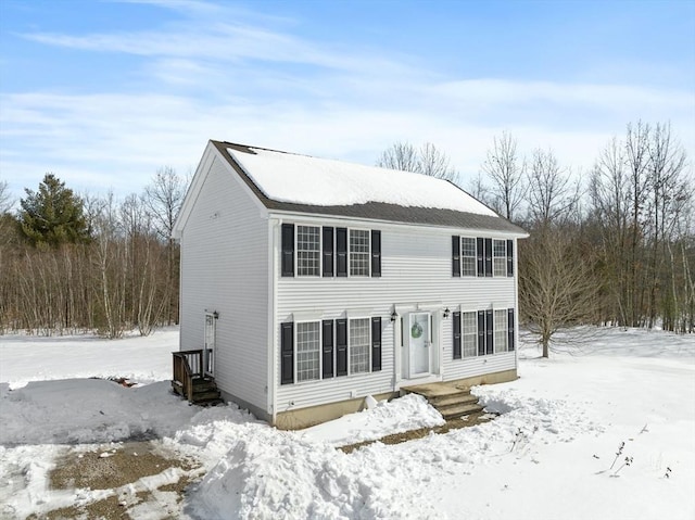 view of front of house