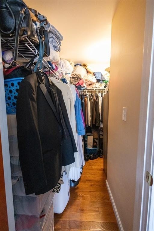 38 Carter St Unit 303, Everett, MA 02149 - walk in closet with wood finished floors
