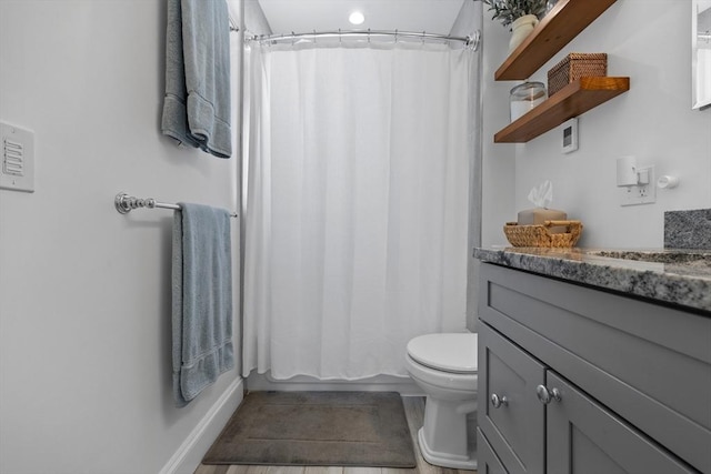 614 Summer St, Arlington, MA 02474 - full bath featuring vanity and toilet