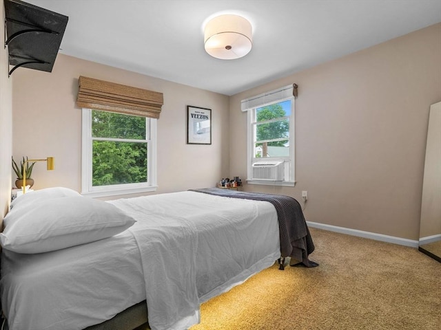 168 Maple St, Boston, MA 02132 - bedroom with cooling unit and carpet floors