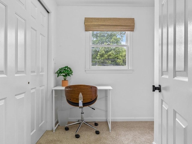 168 Maple St, Boston, MA 02132 - office featuring light carpet and baseboards