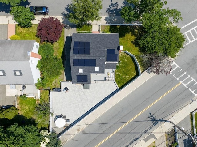 168 Maple St, Boston, MA 02132 - aerial view