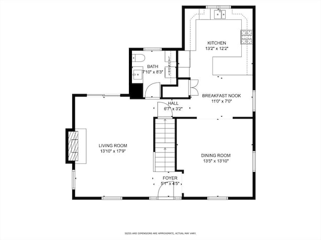 168 Maple St, Boston, MA 02132 - view of home floor plan
