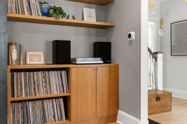 68 Cliftondale St, Boston, MA 02131 - detailed view of wood finished floors and baseboards