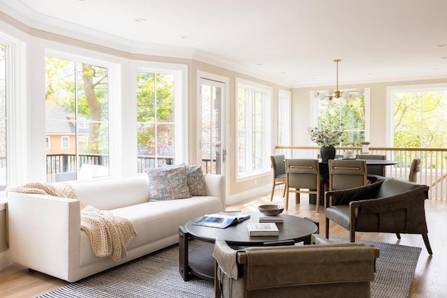 15 Woodcliff Rd, Newton, MA 02461 - sunroom / solarium featuring healthy amount of natural light and french doors