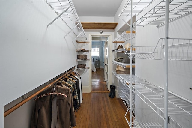 6 Francis Circuit Unit 6, Winchester, MA 01890 - walk in closet with wood-type flooring